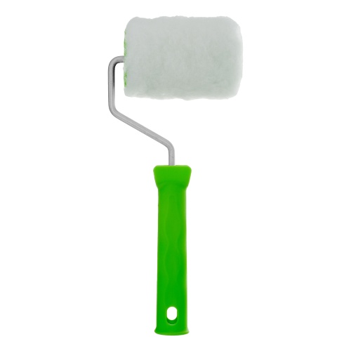 Валик "Искусственный мех" с ручкой, 100 мм, ворс 15 мм, D 48 мм, D ручки 6 мм, полиэстер Сибртех купить в Москве с доставкой по всей России | ProtosMarket.ru