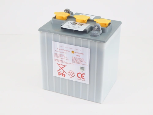 Аккумулятор свинцово-кислотный (WET) 6В/200Ач 245х190х280 для штaбeлеров CDDK/CDDR по ценам производителя в Москве с доставкой по всей России