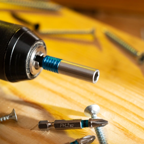 Адаптер для бит с двойным держателем и магнитом, 65 мм, 1/4 Gross купить в Москве с доставкой по всей России | ProtosMarket.ru