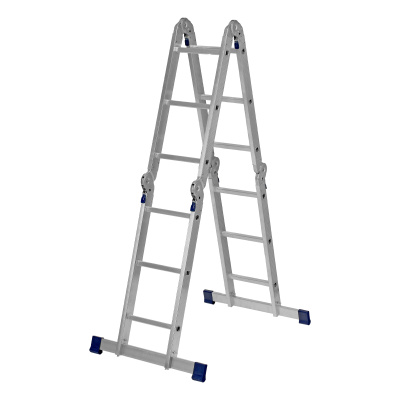 Лестница шарнирная алюминиевая, 4 х 3 ступени, Сибртех купить в Москве с доставкой по всей России | ProtosMarket.ru