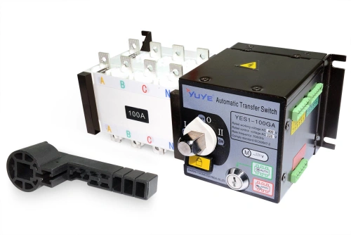 Реверсивный рубильник YES1-100GA/4P In100A купить в Москве с доставкой по всей России | ProtosMarket.ru