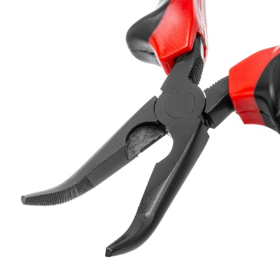 Длинногубцы изогнутые Black Nickel, 160 мм, двухкомпонентные рукоятки Matrix купить в Москве с доставкой по всей России | ProtosMarket.ru