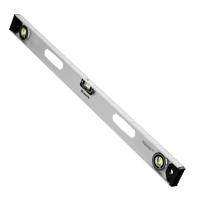 Уровень алюминиевый "Рельс", 800 мм, 3 глазка (1 поворотный) Matrix купить в Москве с доставкой по всей России | ProtosMarket.ru