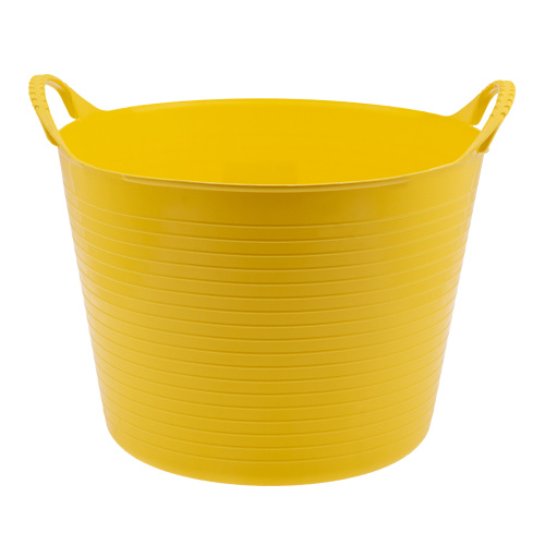 Ведро гибкое сверхпрочное, 40 л, желтое, Сибртех купить в Москве с доставкой по всей России | ProtosMarket.ru