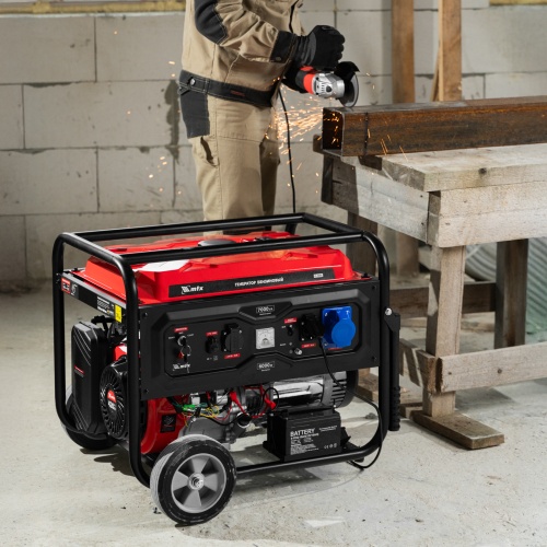 Генератор бензиновый RS-9000E, 7 кВт, 230В, электростартер MTX купить в Москве с доставкой по всей России | ProtosMarket.ru