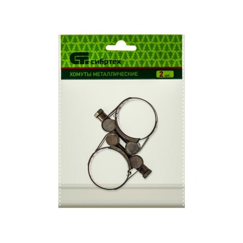 Хомуты металлические, силовые 29-31 мм, ширина 20 мм, шарнирный, W4, 2 шт Сибртех купить в Москве с доставкой по всей России | ProtosMarket.ru