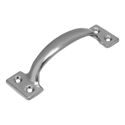 Ручка-скоба РС-120 цельнотянутая, цинк, 5 шт, (Металлист) Россия купить в Москве с доставкой по всей России | ProtosMarket.ru