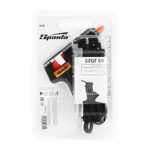 Клеевой пистолет 7 мм, 20 Вт, 5 г/мин Sparta купить в Москве с доставкой по всей России | ProtosMarket.ru