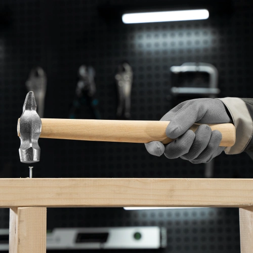 Молоток слесарный, 400 г, круглый боек, деревянная рукоятка купить в Москве с доставкой по всей России | ProtosMarket.ru