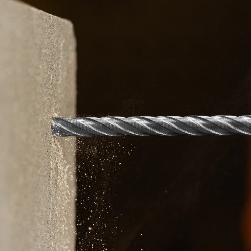 Бур по бетону, цельная крестовая пластина, 6x265 мм, SDS PLUS Denzel по ценам производителя в Москве с доставкой по всей России