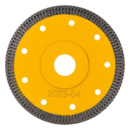 Диск алмазный отрезной 125 х 22,2мм, сплошной, супертонкий, горячий пресс, сухой/мокрый рез// Denzel купить в Москве с доставкой по всей России | ProtosMarket.ru