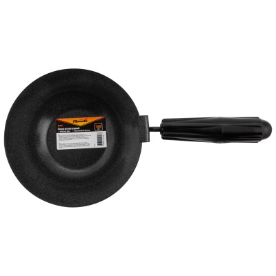 Ковш штукатурный, плоское дно, пластиковая ручка, 160мм// Sparta купить в Москве с доставкой по всей России | ProtosMarket.ru