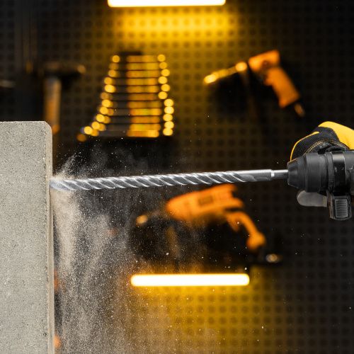 Бур по бетону, цельная крестовая пластина, 14x315 мм, SDS PLUS Denzel купить в Москве с доставкой по всей России | ProtosMarket.ru