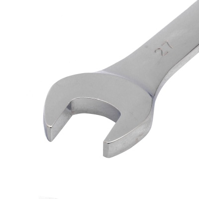 Ключ комбинированный трещоточный, 27 мм, CrV, зеркальный хром Matrix купить в Москве с доставкой по всей России | ProtosMarket.ru