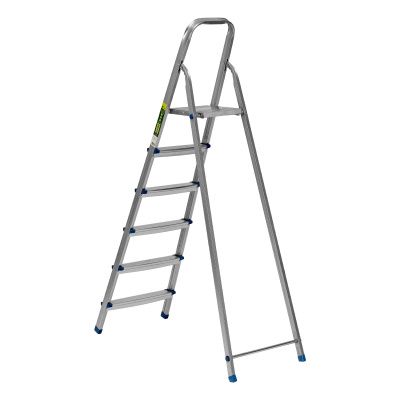 Стремянка, 6 ступеней, стальная, оцинкованная Сибртех купить в Москве с доставкой по всей России | ProtosMarket.ru