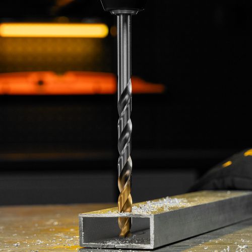 Сверло спиральное по металлу 11 х 195 мм, Р6М5, Golden Tip, удлиненное Denzel купить в Москве с доставкой по всей России | ProtosMarket.ru