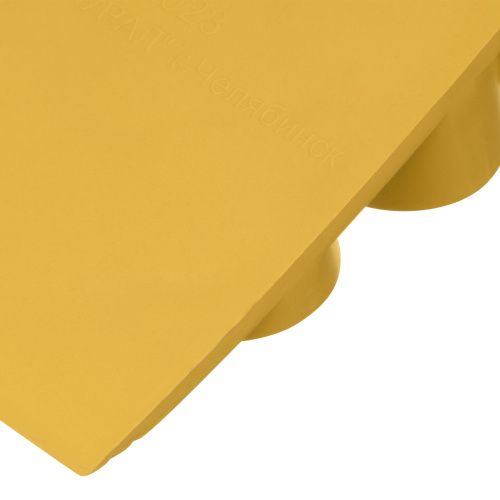 Упор противооткатный для грузового транспорта, ЖЕЛТЫЙ, 35 т, 438х200х205 мм Stels купить в Москве с доставкой по всей России | ProtosMarket.ru