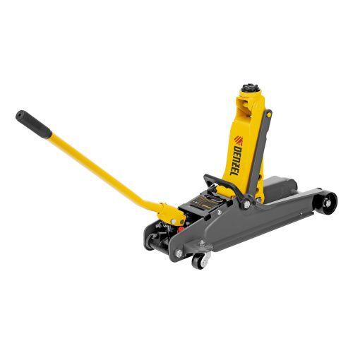 Домкрат гидравлический подкатной с фиксатором, 2,5 т, 85-385 мм Denzel купить в Москве с доставкой по всей России | ProtosMarket.ru