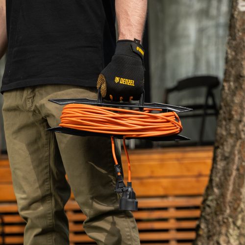 Удлинитель-шнур силовой Garden Series, б/з, ПВС, 20м, 1 розетка, 2 x 1 мм, Denzel купить в Москве с доставкой по всей России | ProtosMarket.ru