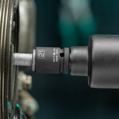 Головка ударная шестигранная, 21 мм, 1/2, CrMo Stels купить в Москве с доставкой по всей России | ProtosMarket.ru