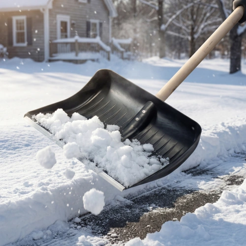 Лопата для уборки снега пластиковая, 450 х 430 мм, без черенка, Сибртех купить в Москве с доставкой по всей России | ProtosMarket.ru
