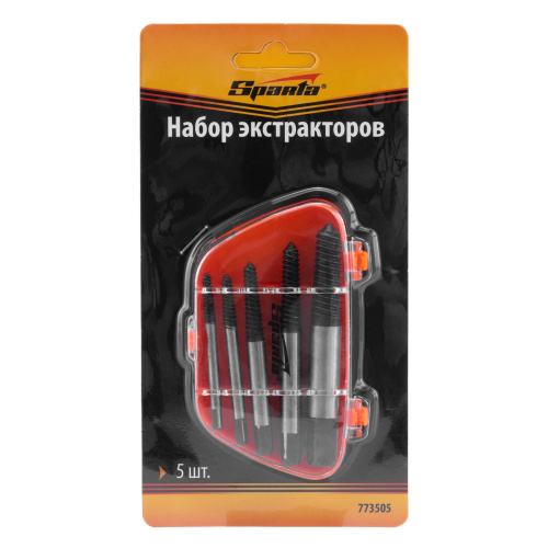 Набор экстракторов, 5 шт, Sparta купить в Москве с доставкой по всей России | ProtosMarket.ru