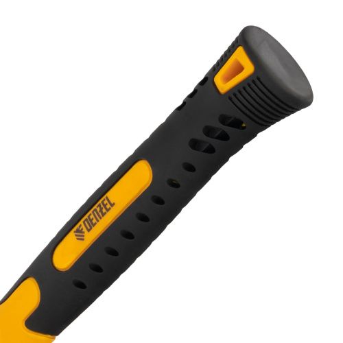 Киянка резиновая, 24 oz, черная резина, фибергласовая рукоятка Denzel купить в Москве с доставкой по всей России | ProtosMarket.ru