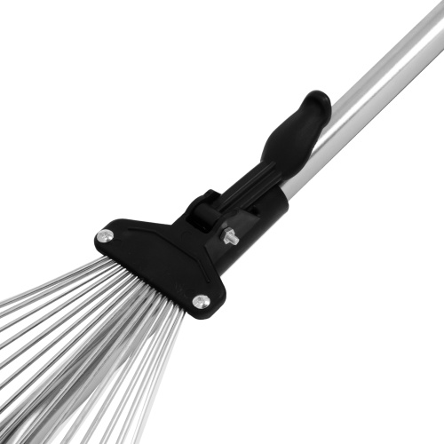 Грабли веерные стальные, 190 - 520 х 1200 - 1500 мм, 15 зубьев, раздвижные, стальной черенок, Palisad купить в Москве с доставкой по всей России | ProtosMarket.ru