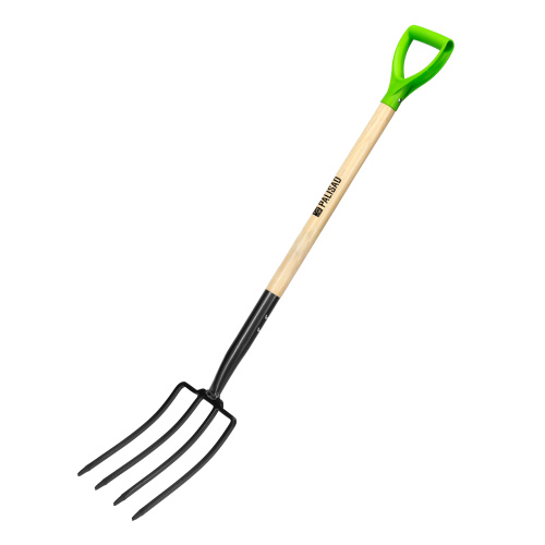 Вилы 4-рогие, огородные, кованые, 195х295х1165 мм, деревянный лакированный черенок Palisad купить в Москве с доставкой по всей России | ProtosMarket.ru