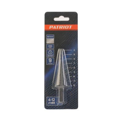 Сверло по металлу ступенчатое (4х12 мм, шаг 1 мм) купить в Москве с доставкой по всей России | ProtosMarket.ru