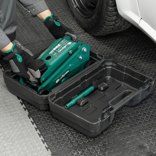 Домкрат гидравлический подкатной, 2,5 т, 148-387 мм, в пласт. кейсе Сибртех купить в Москве с доставкой по всей России | ProtosMarket.ru