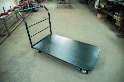 Тележка платформенная TOR ТП-4 (750х1400) г/п 435 кг (160 мм) купить в Москве с доставкой по всей России | ProtosMarket.ru