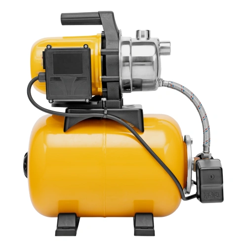 Насосная станция PS800X, 800 Вт, 3200 л/ч, ресивер 24 л, подъем 38 м, нержавейка Denzel купить в Москве с доставкой по всей России | ProtosMarket.ru