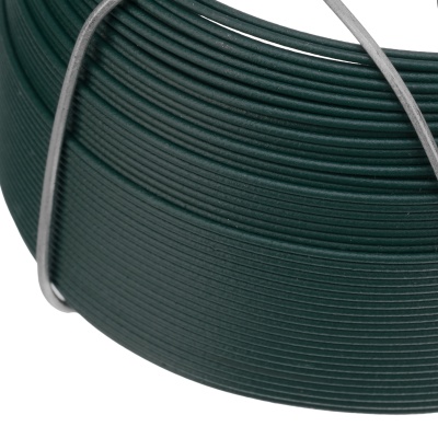 Проволока с ПВХ покрытием, зеленая 0.9 мм, длина 50 м Сибртех купить в Москве с доставкой по всей России | ProtosMarket.ru