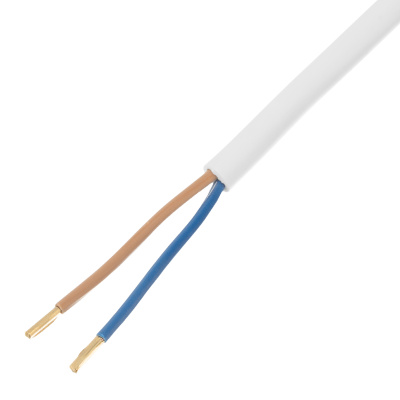 Шнур сетевой Energy Series, ПВС, 1,5 м, 2 x 1 мм, с неразборной вилкой, белый, Denzel купить в Москве с доставкой по всей России | ProtosMarket.ru