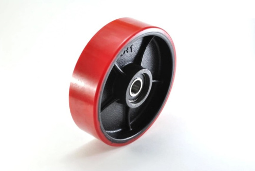 Колесо полиуретан 50х70 мм с подшипником для тележек гидравлических BFL15/BFWL купить в Москве с доставкой по всей России | ProtosMarket.ru