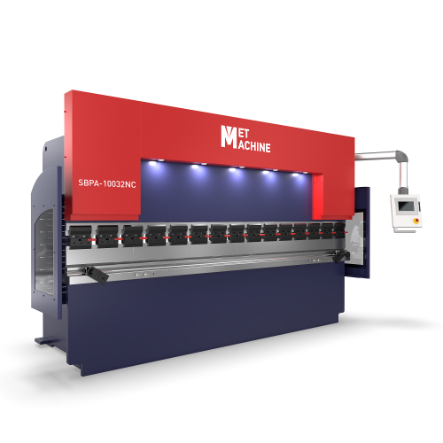 Гидравлический листогибочный пресс с ЧПУ и ручной компенсацией прогиба MetMachine SBPA-10032NC купить в Москве с доставкой по всей России | ProtosMarket.ru