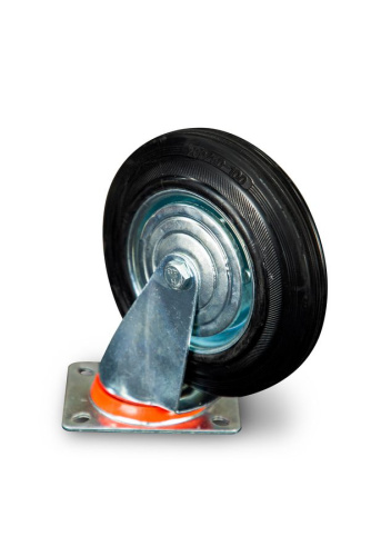 Колесо поворотное резина SC 80 200 мм (Y) купить в Москве с доставкой по всей России | ProtosMarket.ru