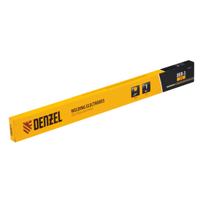 Электроды DER-3, диам. 4 мм, 1 кг, рутиловое покрытие Denzel купить в Москве с доставкой по всей России | ProtosMarket.ru