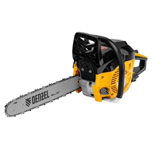 Пила цепная бензиновая DGS-4516, шина 40 см, 45 см3, 3 л.с, шаг 3/8, паз 1.3 мм, 57 звеньев Denzel купить в Москве с доставкой по всей России | ProtosMarket.ru