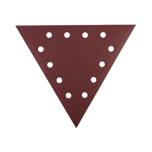 Треугольник шлифовальный на липучке (285мм, Р120, 12 отв) купить в Москве с доставкой по всей России | ProtosMarket.ru