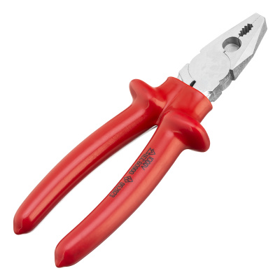 Плоскогубцы комбинированные, 200 мм, диэлектрические ручки до 1000 В, оцинкованные (НИЗ) купить в Москве с доставкой по всей России | ProtosMarket.ru