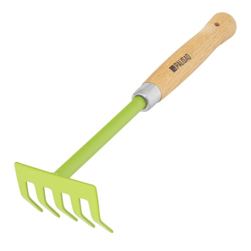 Грабли 5 - зубые, 90 х 330 мм, стальные, деревянная рукоятка, Classic, Palisad купить в Москве с доставкой по всей России | ProtosMarket.ru