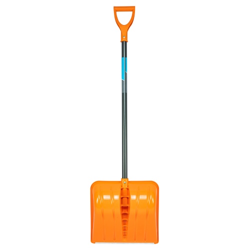 Лопата для уборки снега пластиковая, 400х405х1380 мм, стальной черенок, усиленная// Сибртех купить в Москве с доставкой по всей России | ProtosMarket.ru