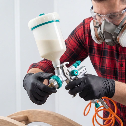 Краскораспылитель AG 901 LVMP профессиональный, гравитационного типа, сопло 1.3 и 1.1 мм Stels по ценам производителя в Москве с доставкой по всей России