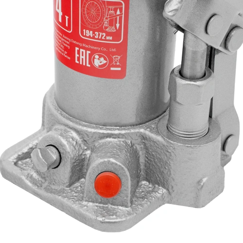 Домкрат гидравлический бутылочный, 4 т, высота подъема 194-372 мм, в пластиковый кейсе Matrix купить в Москве с доставкой по всей России | ProtosMarket.ru