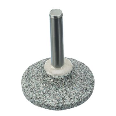 Шарошка абразивная, диск, 32 x 12 мм, для дрели,  хвостовик d6 мм, 63С Denzel купить в Москве с доставкой по всей России | ProtosMarket.ru