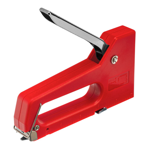 Степлер мебельный пластиковый, тип скобы 53, 4-8 мм Matrix купить в Москве с доставкой по всей России | ProtosMarket.ru