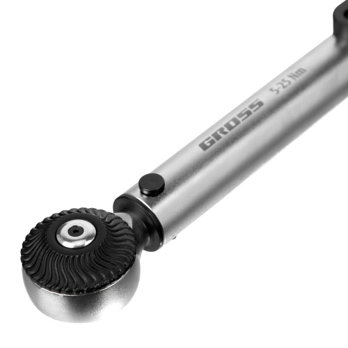 Ключ динамометрический, 5-25 Нм, 1/4", CrV  Gross купить в Москве с доставкой по всей России | ProtosMarket.ru