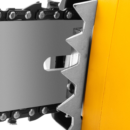 Пила цепная электрическая EDS-1800P, 1.8 кВт,поперечная, шина 40 см, шаг 3/8, паз 1.3 мм, 57 звеньев Denzel купить в Москве с доставкой по всей России | ProtosMarket.ru